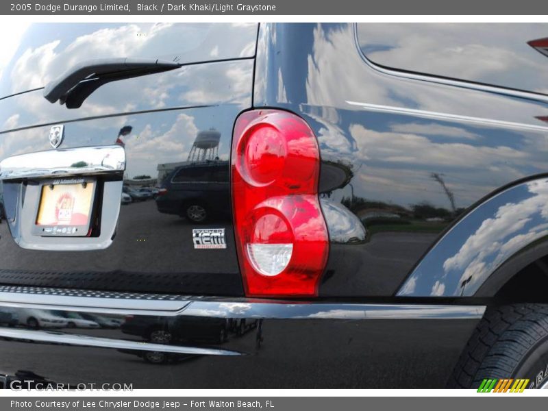 Black / Dark Khaki/Light Graystone 2005 Dodge Durango Limited