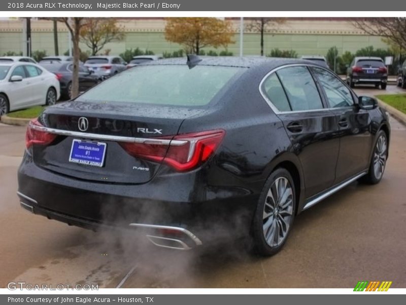Majestic Black Pearl / Ebony 2018 Acura RLX Technology