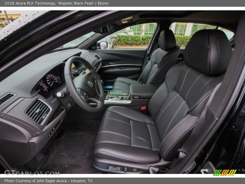 Front Seat of 2018 RLX Technology