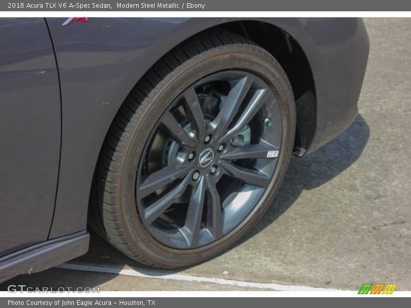 Modern Steel Metallic / Ebony 2018 Acura TLX V6 A-Spec Sedan