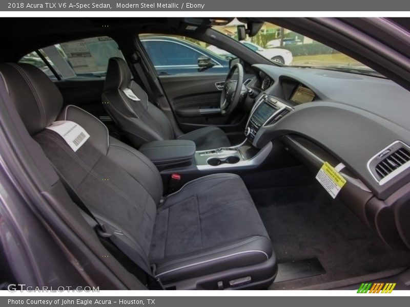 Modern Steel Metallic / Ebony 2018 Acura TLX V6 A-Spec Sedan