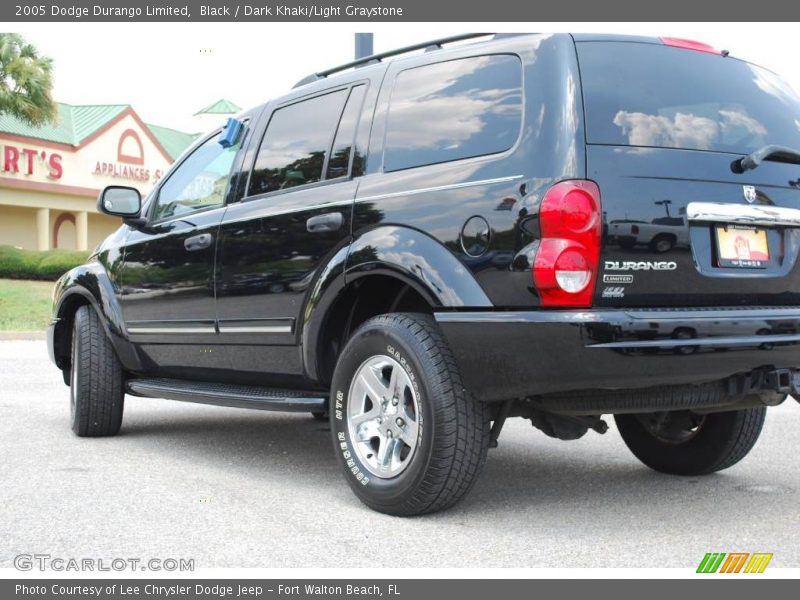 Black / Dark Khaki/Light Graystone 2005 Dodge Durango Limited