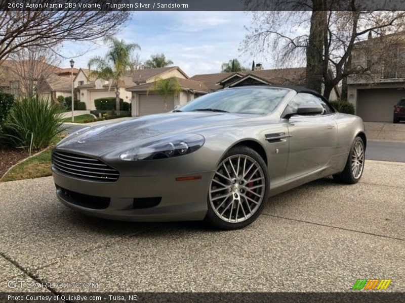 Tungsten Silver / Sandstorm 2009 Aston Martin DB9 Volante