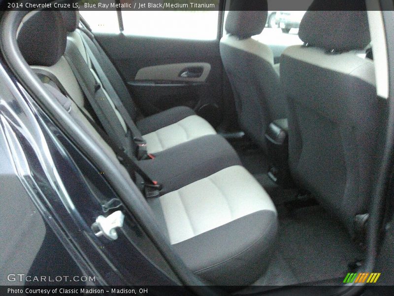 Blue Ray Metallic / Jet Black/Medium Titanium 2014 Chevrolet Cruze LS
