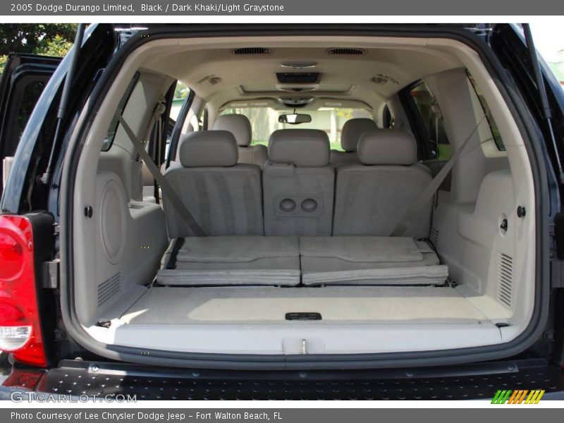 Black / Dark Khaki/Light Graystone 2005 Dodge Durango Limited