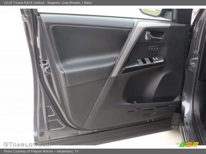 Magnetic Gray Metallic / Black 2018 Toyota RAV4 Limited