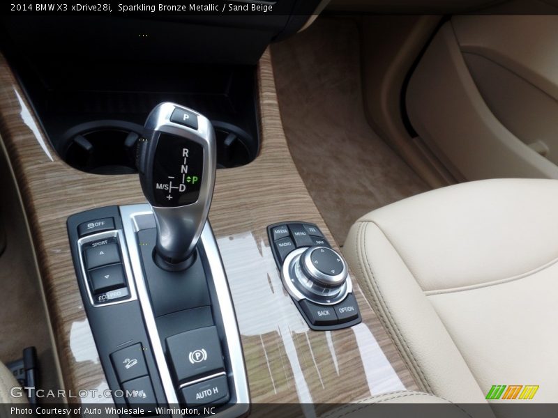 Sparkling Bronze Metallic / Sand Beige 2014 BMW X3 xDrive28i