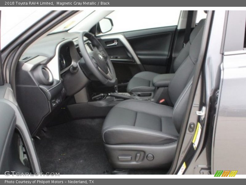 Magnetic Gray Metallic / Black 2018 Toyota RAV4 Limited