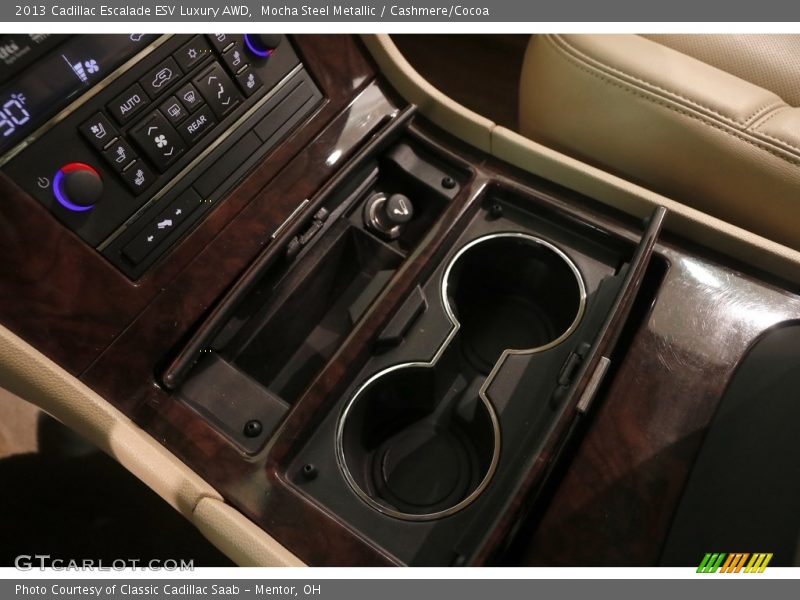 Mocha Steel Metallic / Cashmere/Cocoa 2013 Cadillac Escalade ESV Luxury AWD