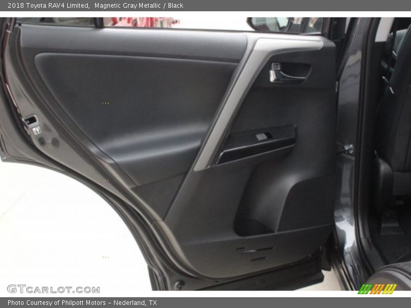 Magnetic Gray Metallic / Black 2018 Toyota RAV4 Limited