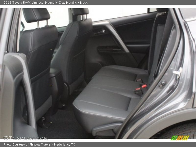 Magnetic Gray Metallic / Black 2018 Toyota RAV4 Limited