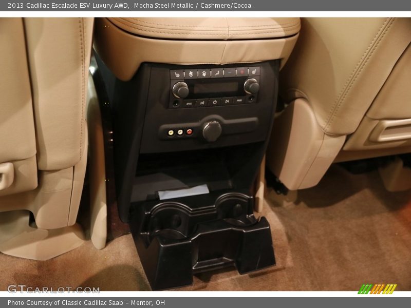 Mocha Steel Metallic / Cashmere/Cocoa 2013 Cadillac Escalade ESV Luxury AWD