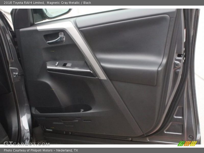 Magnetic Gray Metallic / Black 2018 Toyota RAV4 Limited