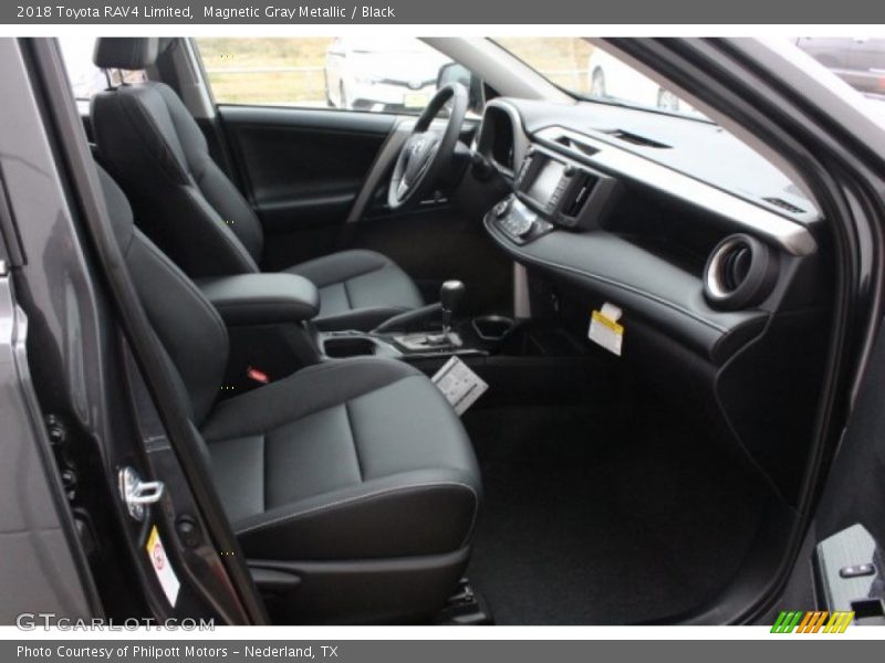Magnetic Gray Metallic / Black 2018 Toyota RAV4 Limited