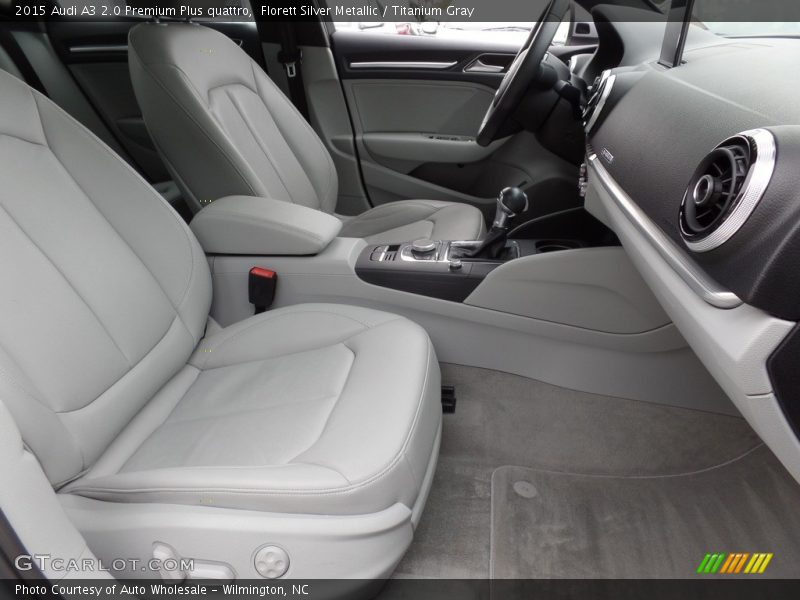 Florett Silver Metallic / Titanium Gray 2015 Audi A3 2.0 Premium Plus quattro
