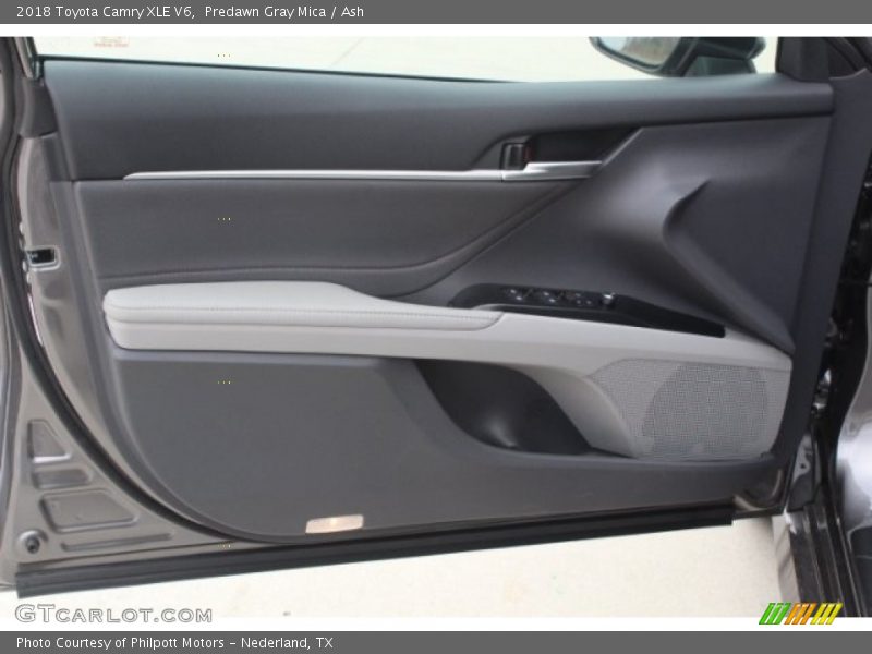 Predawn Gray Mica / Ash 2018 Toyota Camry XLE V6