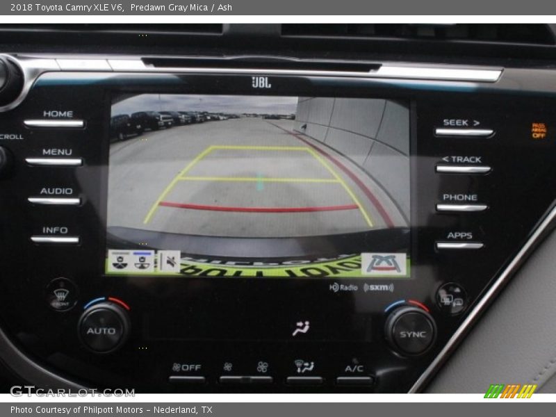 Predawn Gray Mica / Ash 2018 Toyota Camry XLE V6