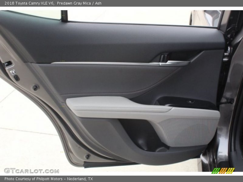 Predawn Gray Mica / Ash 2018 Toyota Camry XLE V6
