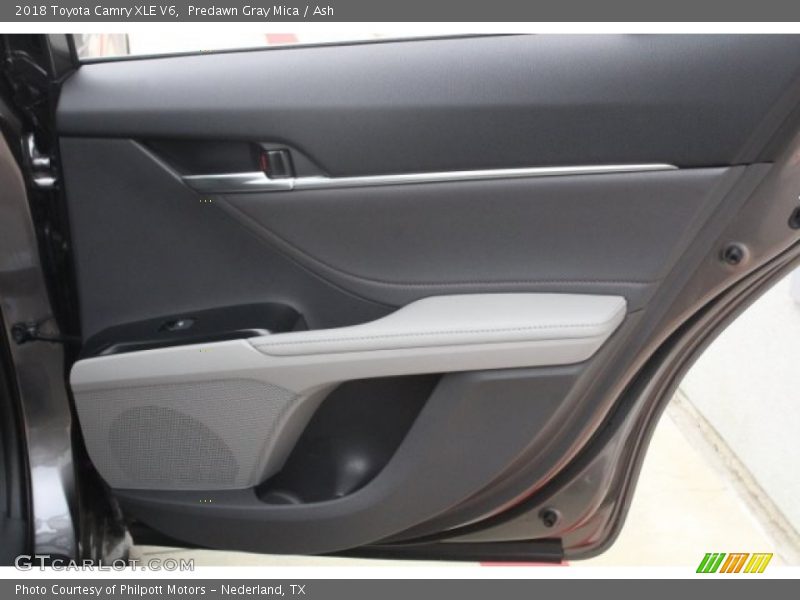 Predawn Gray Mica / Ash 2018 Toyota Camry XLE V6