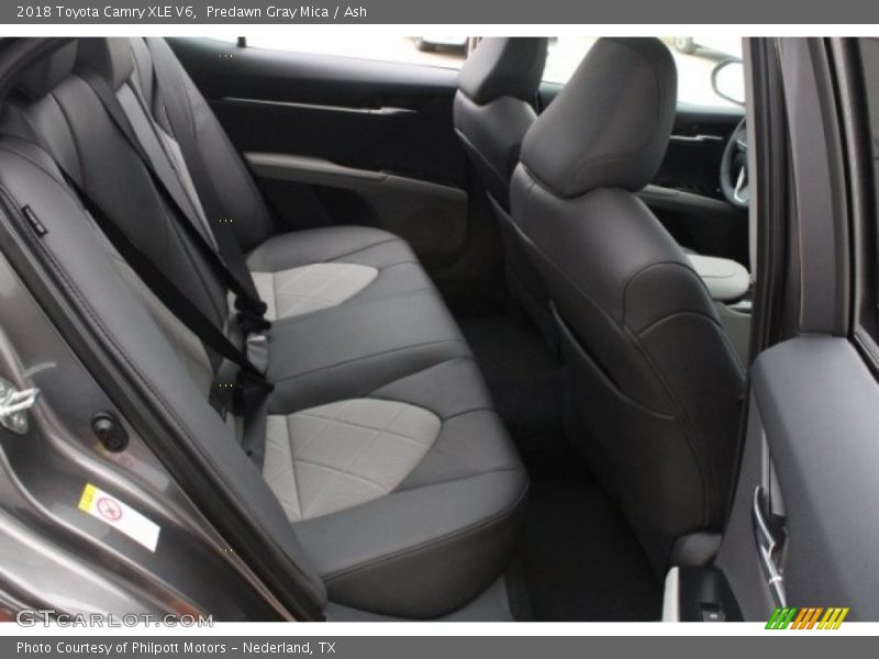 Predawn Gray Mica / Ash 2018 Toyota Camry XLE V6