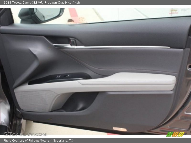 Predawn Gray Mica / Ash 2018 Toyota Camry XLE V6