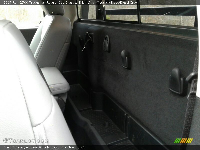 Bright Silver Metallic / Black/Diesel Gray 2017 Ram 2500 Tradesman Regular Cab Chassis