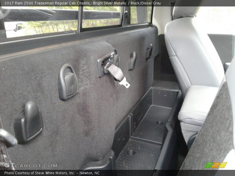 Bright Silver Metallic / Black/Diesel Gray 2017 Ram 2500 Tradesman Regular Cab Chassis