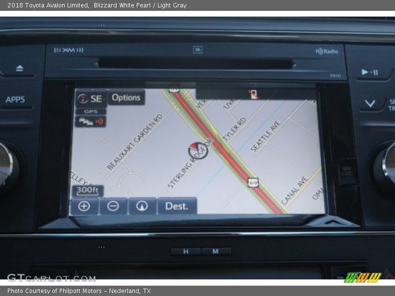 Blizzard White Pearl / Light Gray 2018 Toyota Avalon Limited