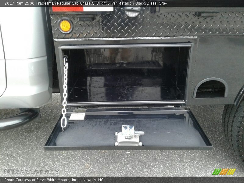 Bright Silver Metallic / Black/Diesel Gray 2017 Ram 2500 Tradesman Regular Cab Chassis