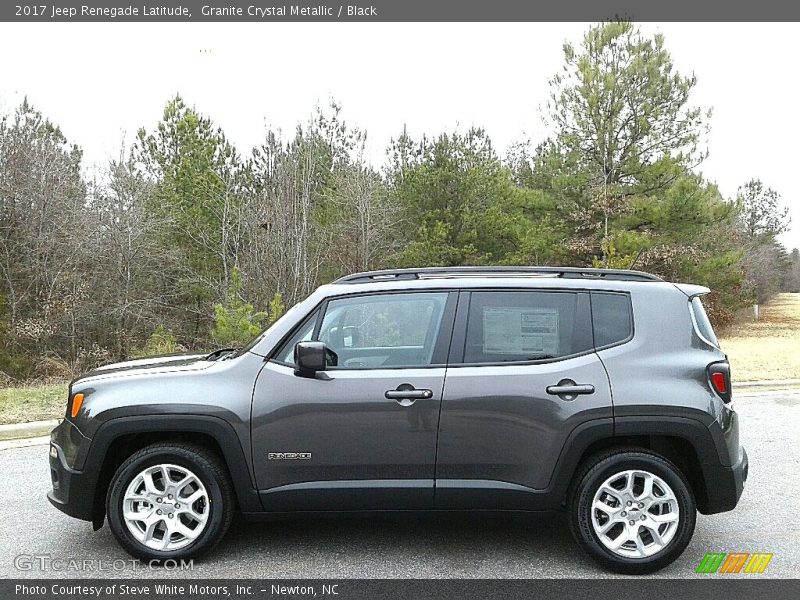 Granite Crystal Metallic / Black 2017 Jeep Renegade Latitude