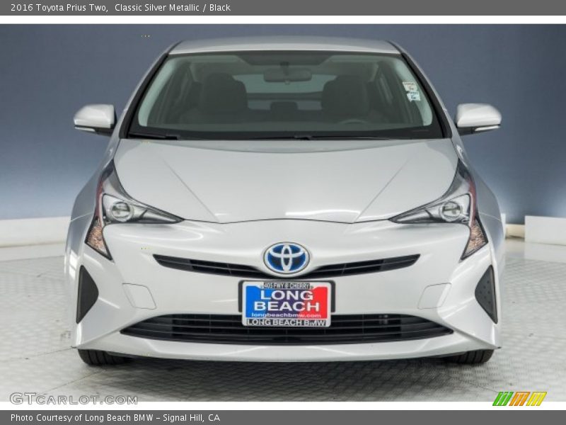 Classic Silver Metallic / Black 2016 Toyota Prius Two