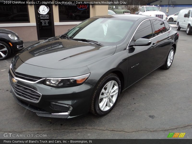 Nightfall Gray Metallic / Dark Atmosphere/Medium Ash Gray 2016 Chevrolet Malibu LT