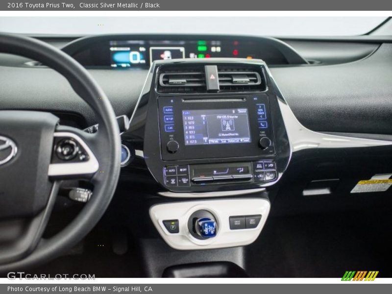 Classic Silver Metallic / Black 2016 Toyota Prius Two