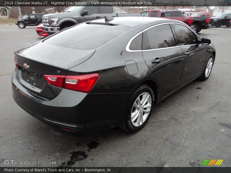 Nightfall Gray Metallic / Dark Atmosphere/Medium Ash Gray 2016 Chevrolet Malibu LT