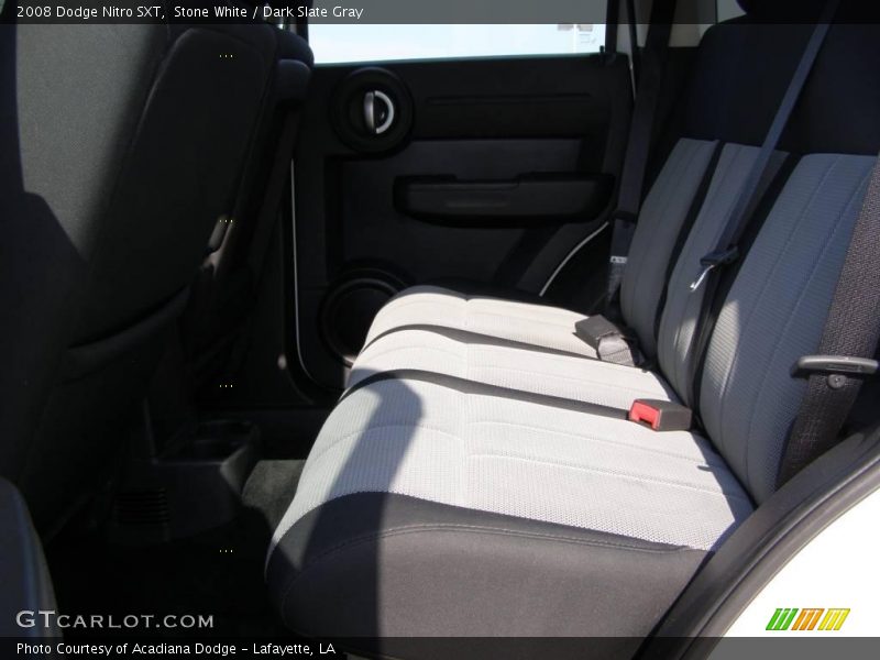 Stone White / Dark Slate Gray 2008 Dodge Nitro SXT