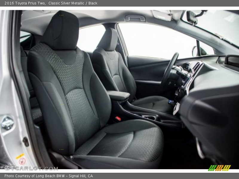 Classic Silver Metallic / Black 2016 Toyota Prius Two