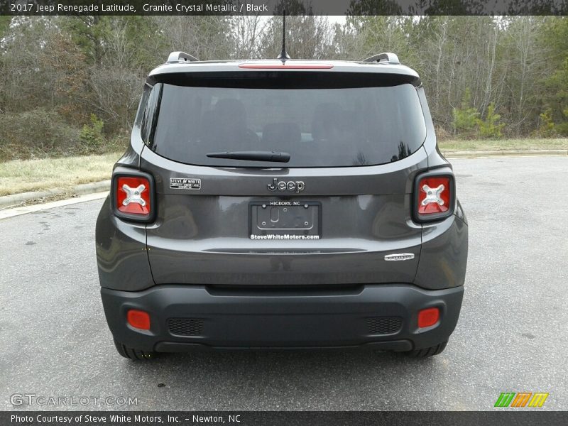 Granite Crystal Metallic / Black 2017 Jeep Renegade Latitude