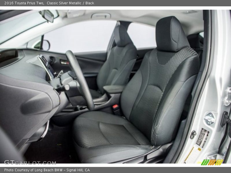 Classic Silver Metallic / Black 2016 Toyota Prius Two
