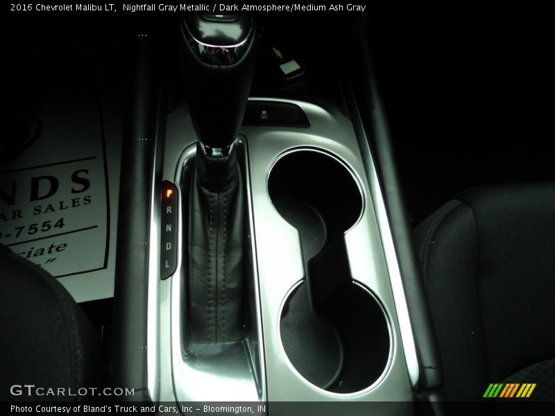 Nightfall Gray Metallic / Dark Atmosphere/Medium Ash Gray 2016 Chevrolet Malibu LT