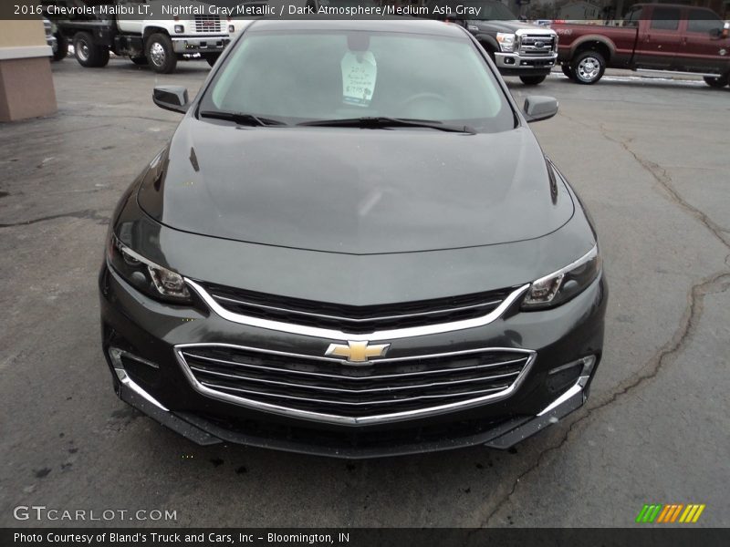 Nightfall Gray Metallic / Dark Atmosphere/Medium Ash Gray 2016 Chevrolet Malibu LT