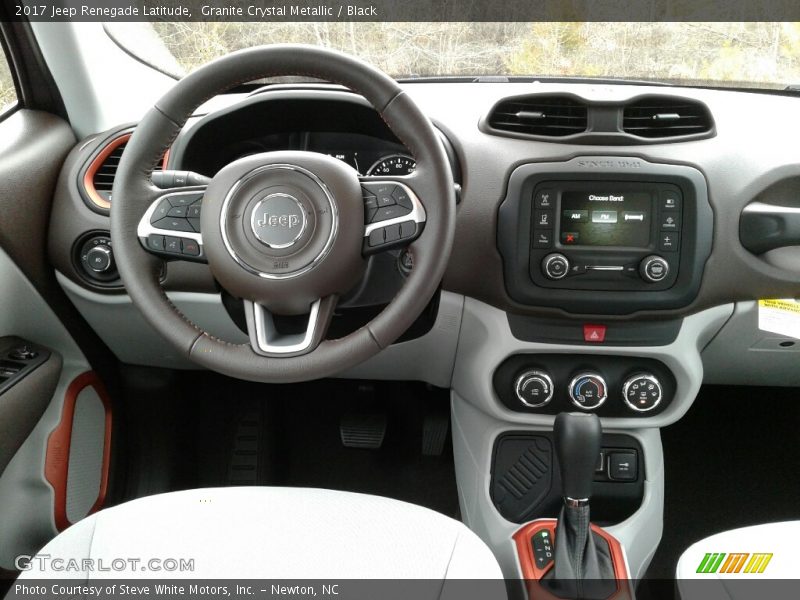 Granite Crystal Metallic / Black 2017 Jeep Renegade Latitude