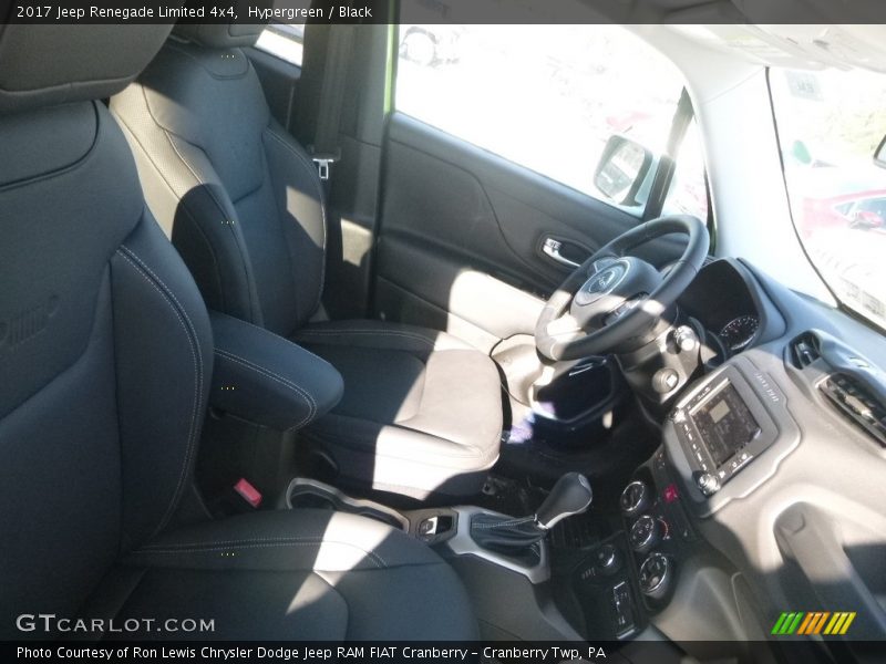 Hypergreen / Black 2017 Jeep Renegade Limited 4x4