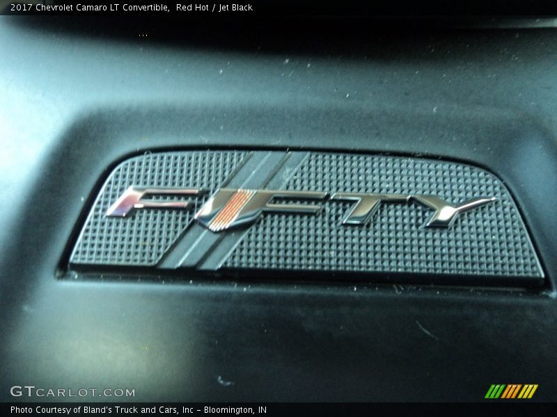 Red Hot / Jet Black 2017 Chevrolet Camaro LT Convertible