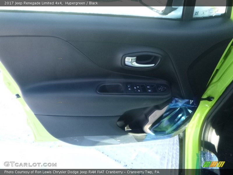 Hypergreen / Black 2017 Jeep Renegade Limited 4x4
