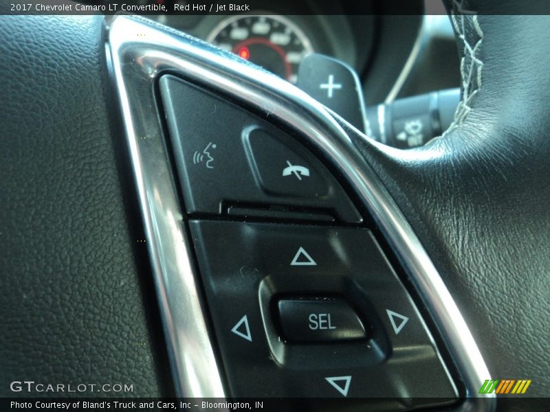 Red Hot / Jet Black 2017 Chevrolet Camaro LT Convertible