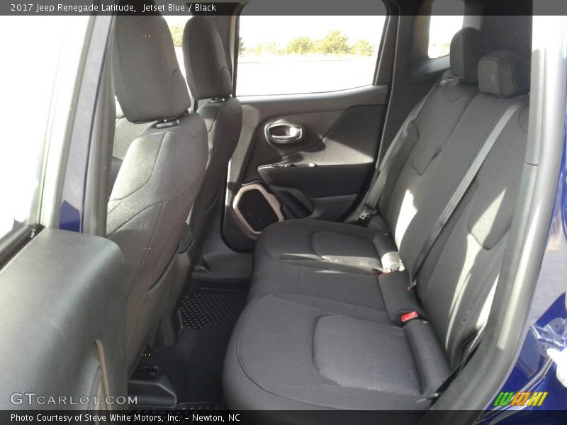 Jetset Blue / Black 2017 Jeep Renegade Latitude
