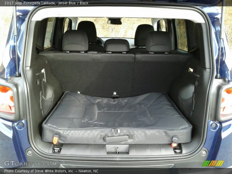 Jetset Blue / Black 2017 Jeep Renegade Latitude