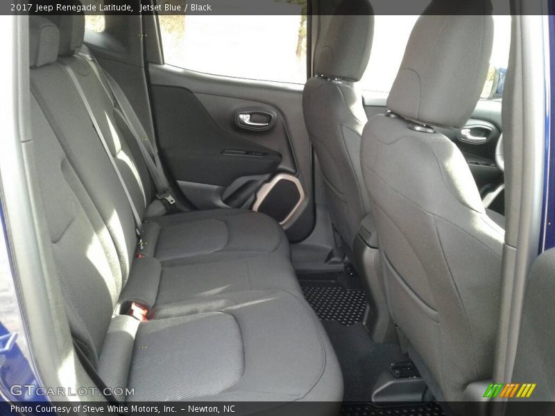Jetset Blue / Black 2017 Jeep Renegade Latitude