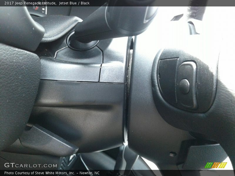 Jetset Blue / Black 2017 Jeep Renegade Latitude
