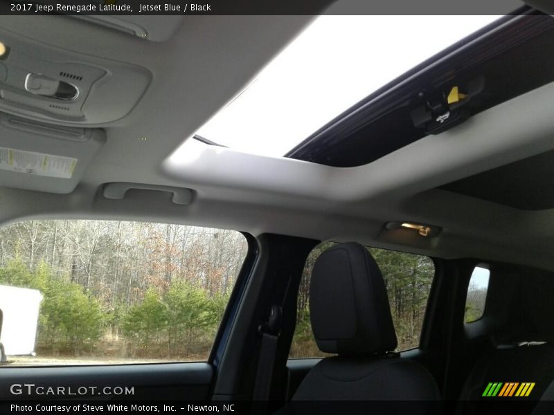 Jetset Blue / Black 2017 Jeep Renegade Latitude